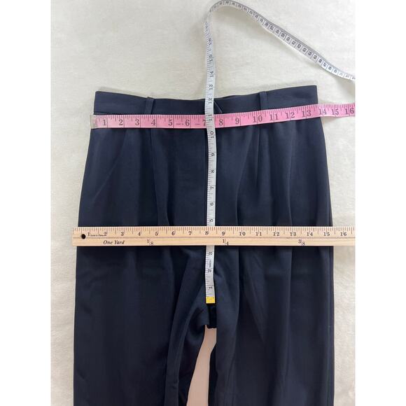 Carlisle Wool Dress Trouser Pants Straight Leg Blue Capsule - Picture 6 of 7